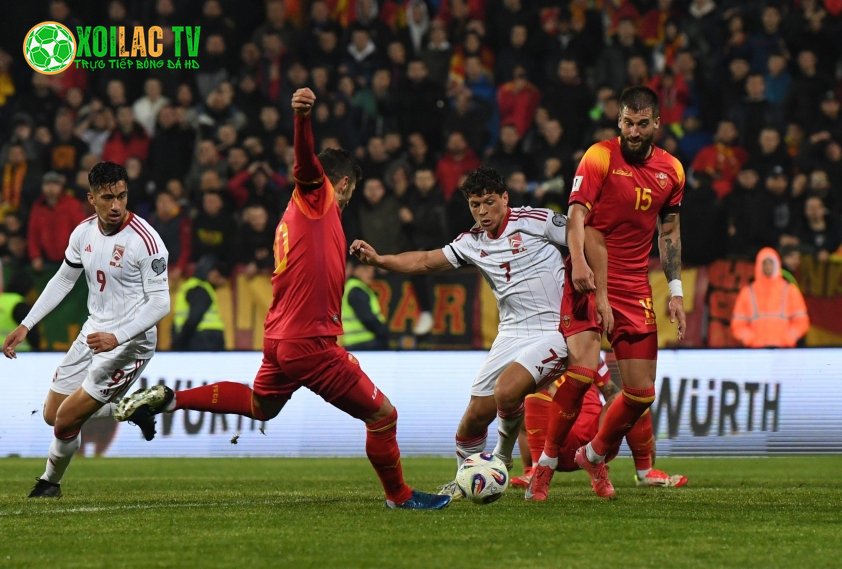 Cuộc chiến cuối bảng Faroe vs Montenegro kịch tính tại vòng loại World Cup 2026.