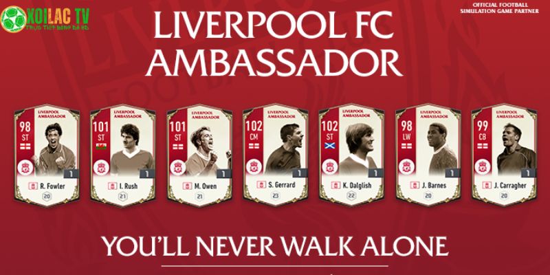 Những tượng đài huyền thoại Liverpool